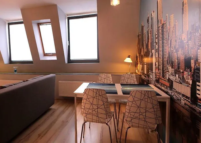 Ettroms-Leilighet på 35 kvm, med 1 bad i Poznan sentrum