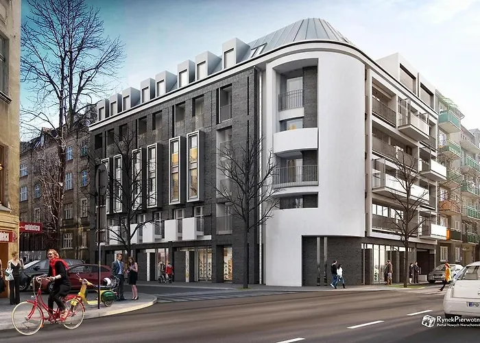 Ettroms-Leilighet på 35 kvm, med 1 bad i Poznan sentrum